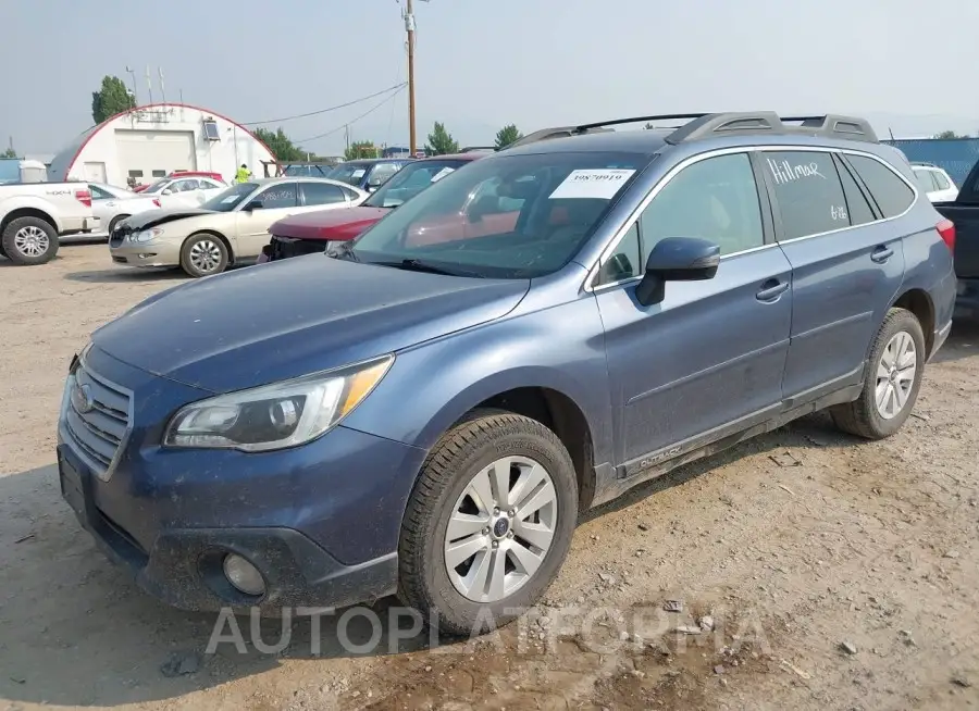 SUBARU OUTBACK 2017 vin 4S4BSAFC1H3251058 from auto auction Iaai