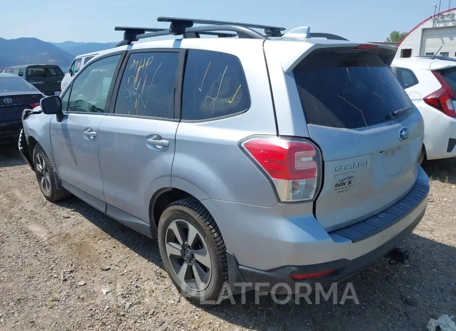 SUBARU FORESTER 2017 vin JF2SJAECXHH458688 from auto auction Iaai