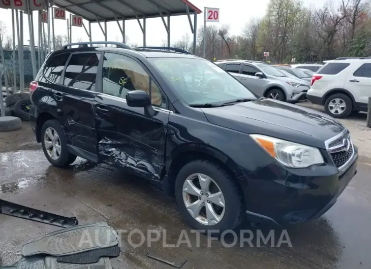 SUBARU FORESTER 2015 vin JF2SJAHC0FH546657 from auto auction Iaai