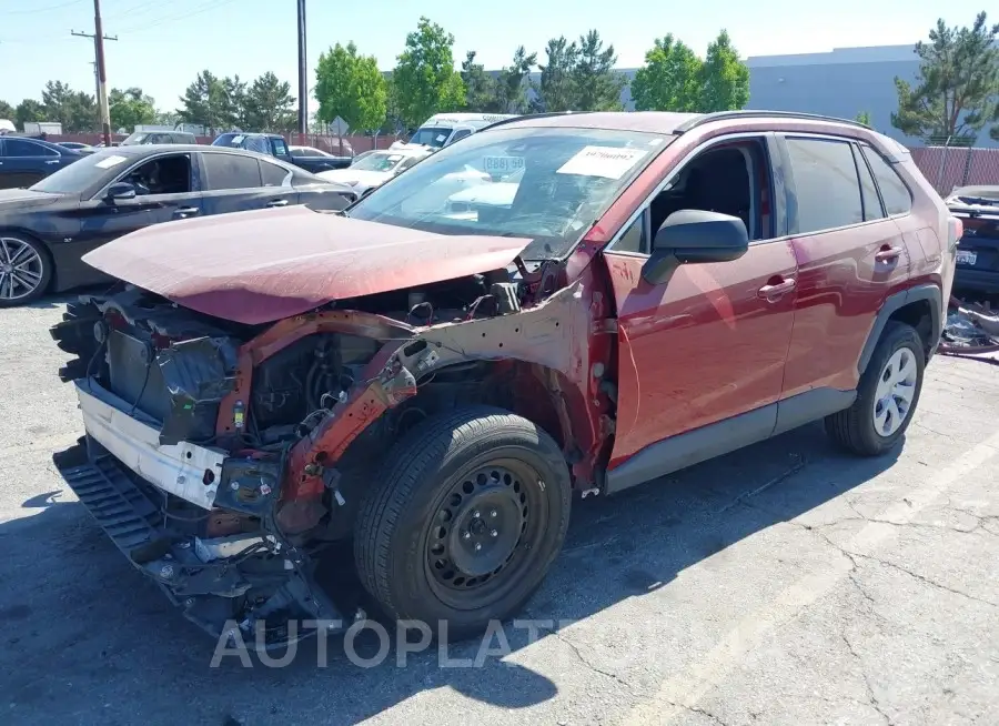 TOYOTA RAV4 2020 vin 2T3H1RFV4LC052319 from auto auction Iaai