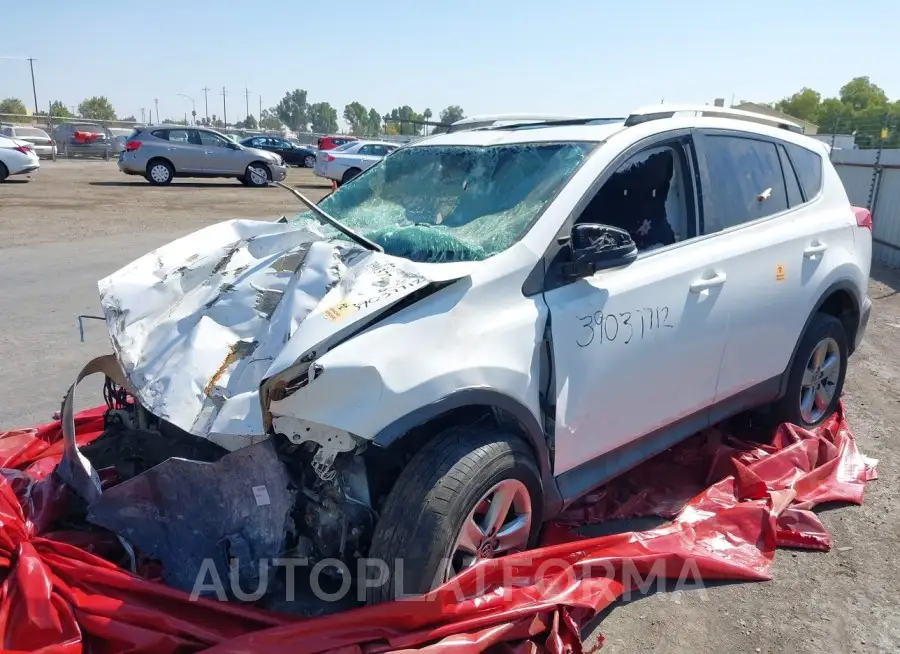 TOYOTA RAV4 2015 vin 2T3RFREV9FW341643 from auto auction Iaai