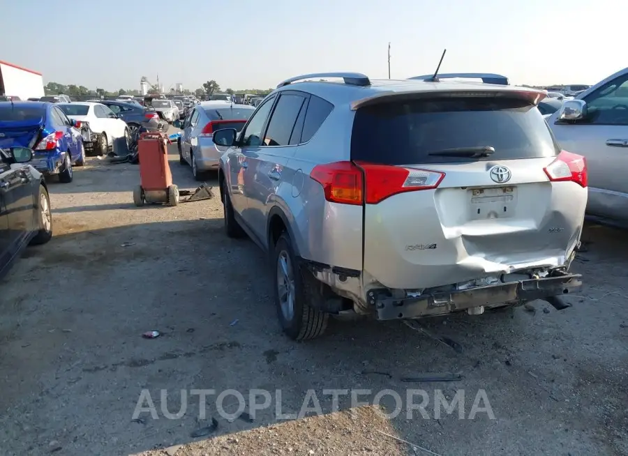 TOYOTA RAV4 2015 vin 2T3WFREV1FW168638 from auto auction Iaai