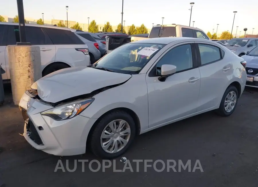 TOYOTA YARIS 2019 vin 3MYDLBYV1KY525907 from auto auction Iaai