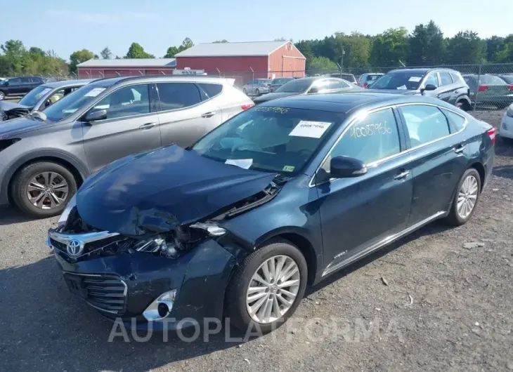 TOYOTA AVALON HYBRID 2015 vin 4T1BD1EB0FU037110 from auto auction Iaai