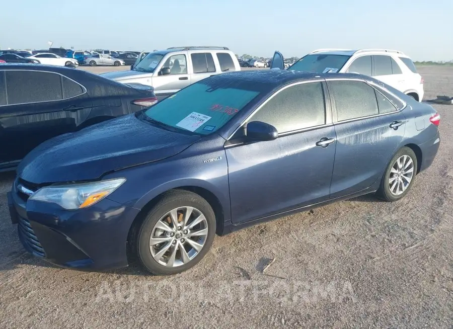 TOYOTA CAMRY HYBRID 2016 vin 4T1BD1FK4GU182196 from auto auction Iaai