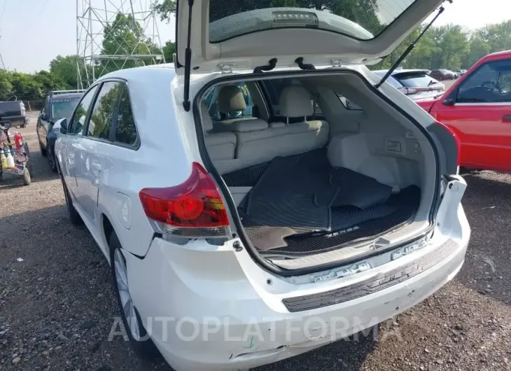 TOYOTA VENZA 2015 vin 4T3BA3BB6FU072590 from auto auction Iaai