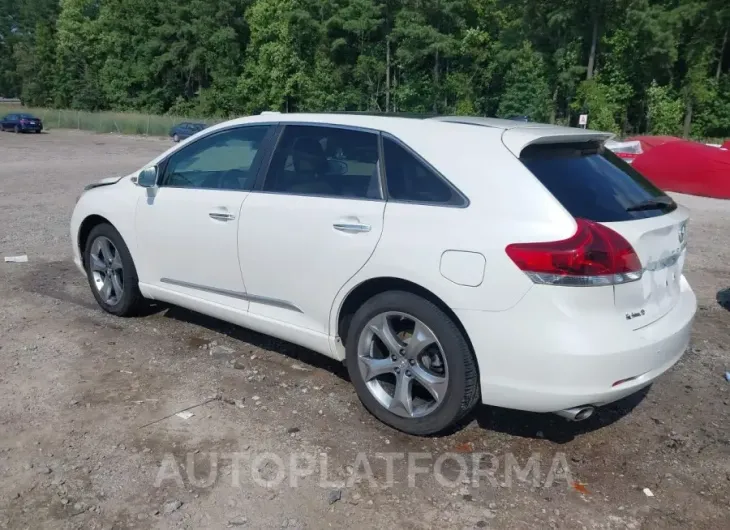 TOYOTA VENZA 2015 vin 4T3BK3BB8FU119390 from auto auction Iaai