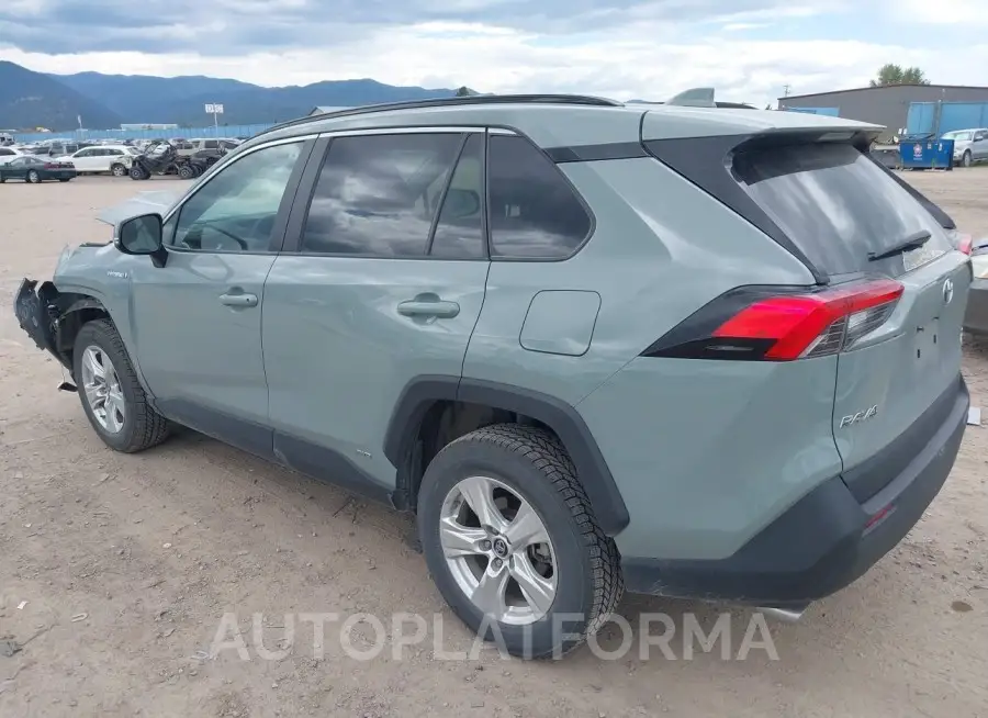 TOYOTA RAV4 HYBRID 2021 vin 4T3R6RFV7MU012936 from auto auction Iaai