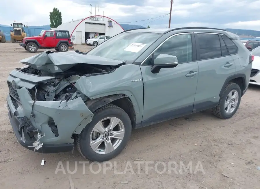 TOYOTA RAV4 HYBRID 2021 vin 4T3R6RFV7MU012936 from auto auction Iaai