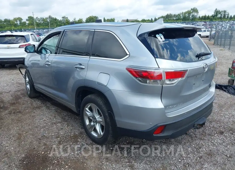 TOYOTA HIGHLANDER 2016 vin 5TDDKRFH8GS282621 from auto auction Iaai