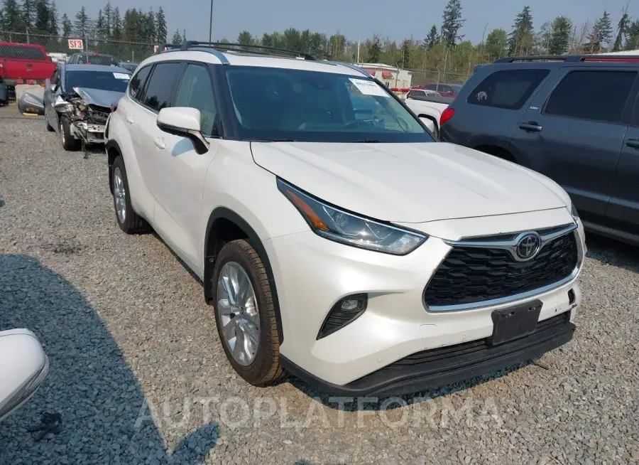 TOYOTA HIGHLANDER 2020 vin 5TDDZRBH9LS005052 from auto auction Iaai