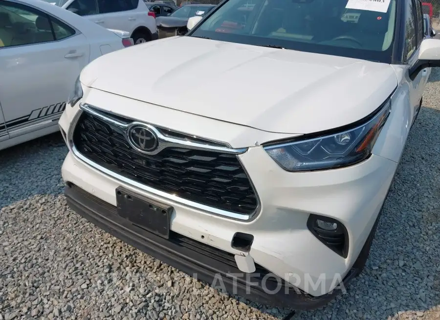 TOYOTA HIGHLANDER 2020 vin 5TDDZRBH9LS005052 from auto auction Iaai