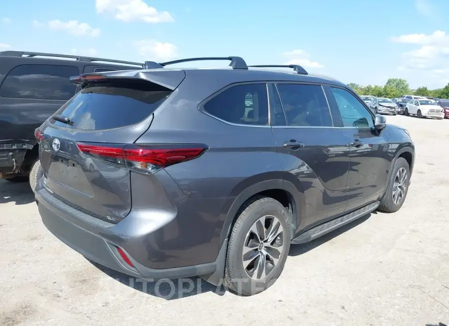 TOYOTA HIGHLANDER 2023 vin 5TDKDRAH9PS042583 from auto auction Iaai