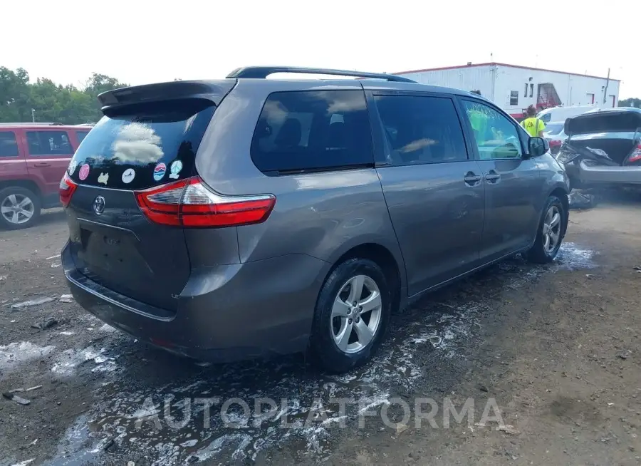 TOYOTA SIENNA 2017 vin 5TDKZ3DC1HS795363 from auto auction Iaai