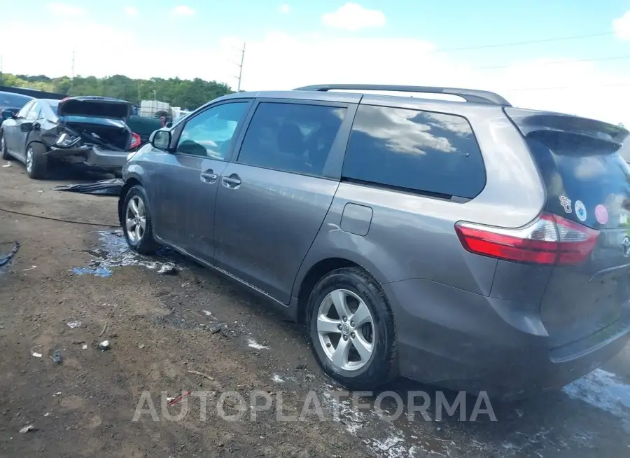 TOYOTA SIENNA 2017 vin 5TDKZ3DC1HS795363 from auto auction Iaai