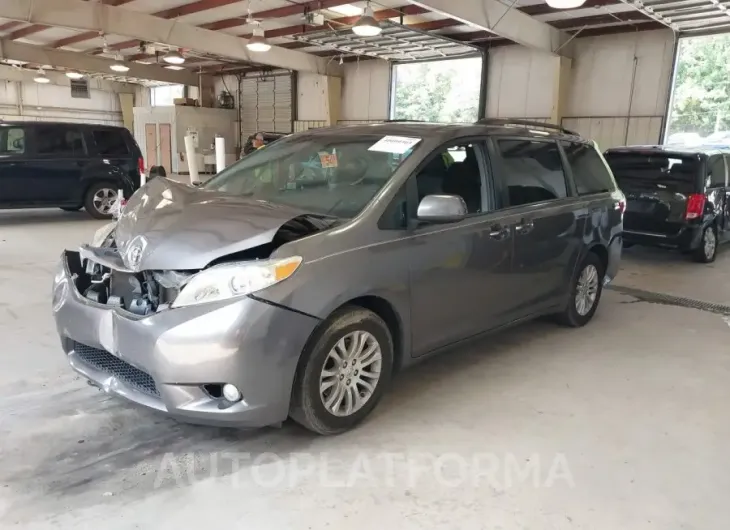 TOYOTA SIENNA 2017 vin 5TDYZ3DC7HS876295 from auto auction Iaai