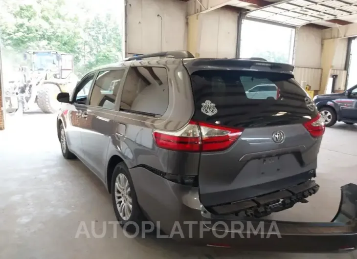 TOYOTA SIENNA 2017 vin 5TDYZ3DC7HS876295 from auto auction Iaai