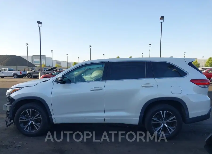 TOYOTA HIGHLANDER 2017 vin 5TDZZRFH5HS215395 from auto auction Iaai