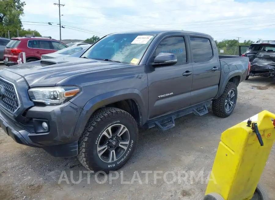 TOYOTA TACOMA 2018 vin 5TFAZ5CNXJX070225 from auto auction Iaai