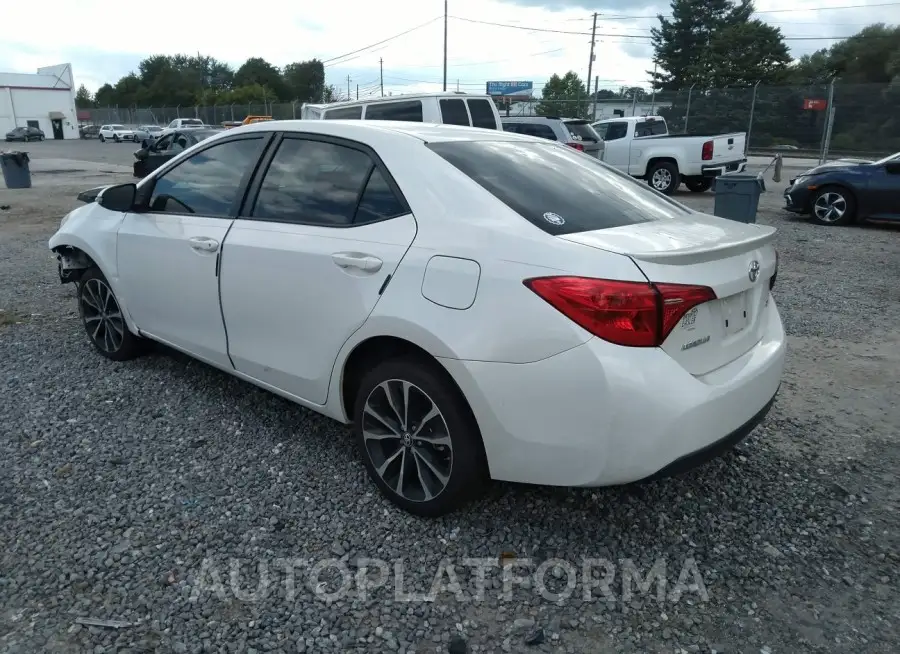 TOYOTA COROLLA 2017 vin 5YFBURHE9HP733621 from auto auction Iaai