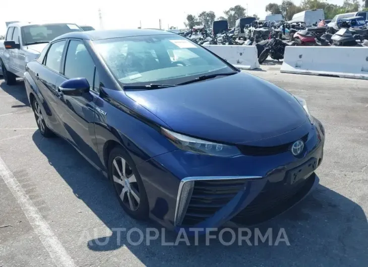 TOYOTA MIRAI 2016 vin JTDBVRBD2GA000617 from auto auction Iaai