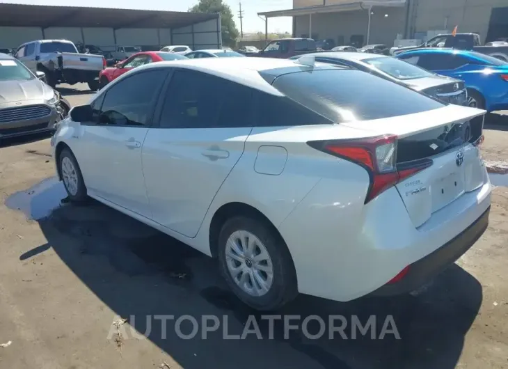 TOYOTA PRIUS 2021 vin JTDKAMFU7M3130823 from auto auction Iaai