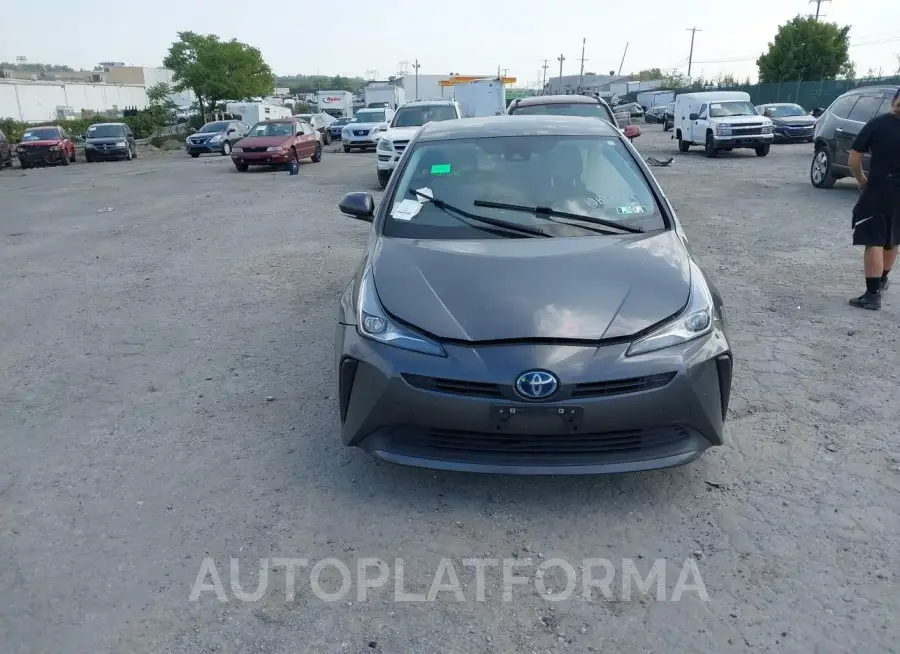 TOYOTA PRIUS 2019 vin JTDKARFU0K3100587 from auto auction Iaai