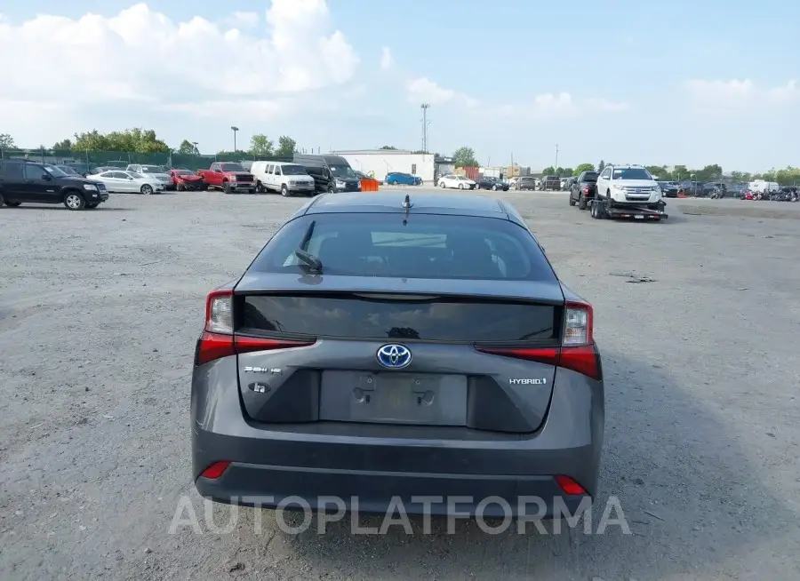 TOYOTA PRIUS 2019 vin JTDKARFU0K3100587 from auto auction Iaai