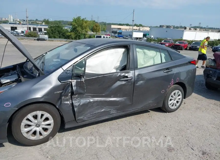 TOYOTA PRIUS 2019 vin JTDKARFU0K3100587 from auto auction Iaai