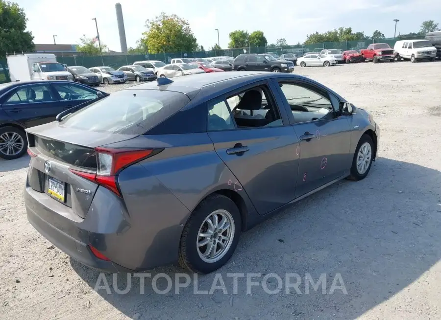 TOYOTA PRIUS 2019 vin JTDKARFU0K3100587 from auto auction Iaai