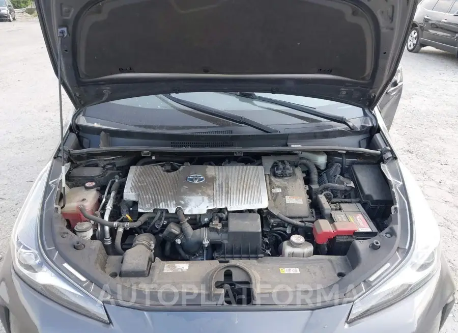 TOYOTA PRIUS 2019 vin JTDKARFU0K3100587 from auto auction Iaai