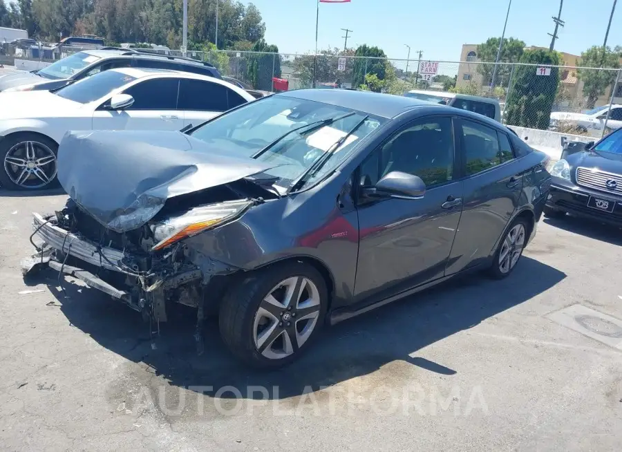 TOYOTA PRIUS 2017 vin JTDKARFU3H3053323 from auto auction Iaai