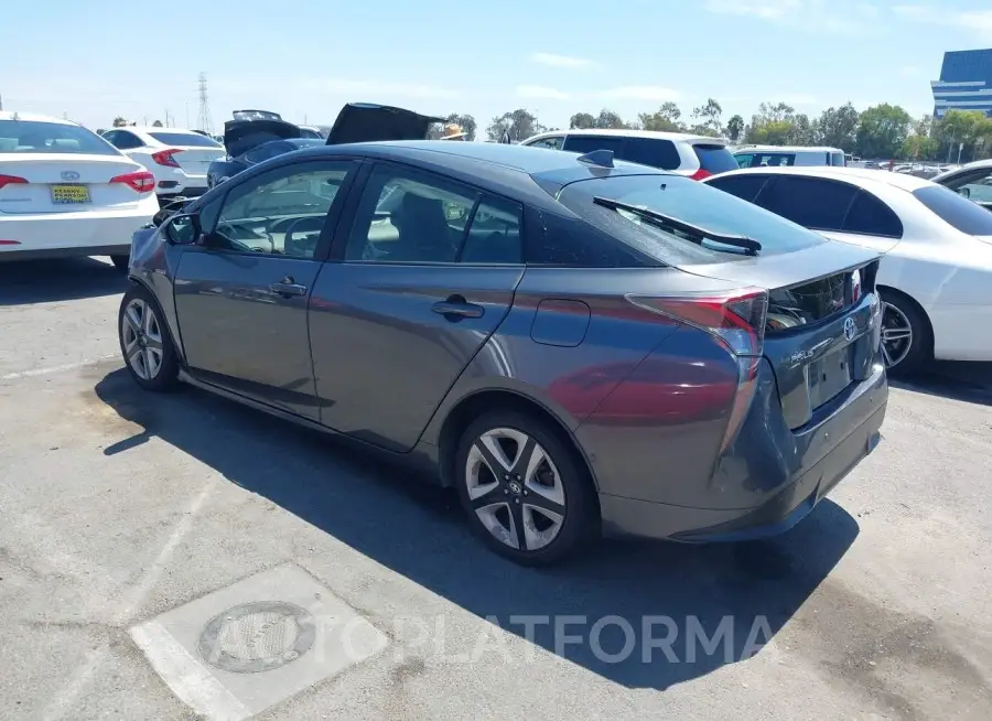 TOYOTA PRIUS 2017 vin JTDKARFU3H3053323 from auto auction Iaai