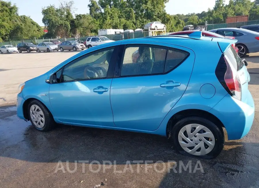 TOYOTA Prius c 2016 vin JTDKDTB36G1118239 from auto auction Iaai