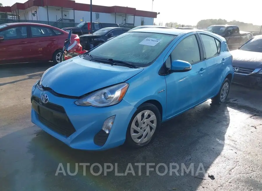 TOYOTA Prius c 2016 vin JTDKDTB36G1118239 from auto auction Iaai