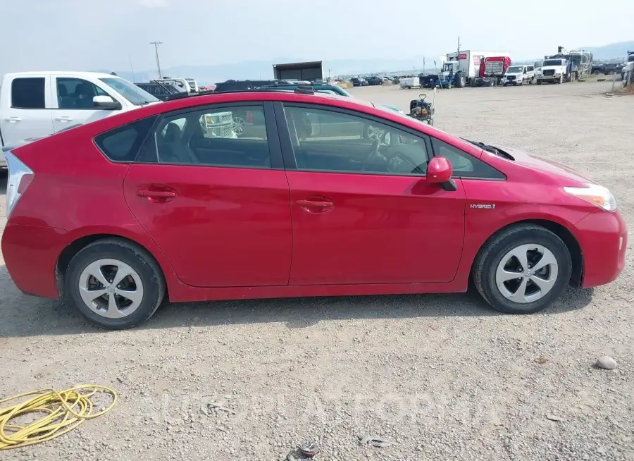 TOYOTA PRIUS 2015 vin JTDKN3DU1F0409156 from auto auction Iaai