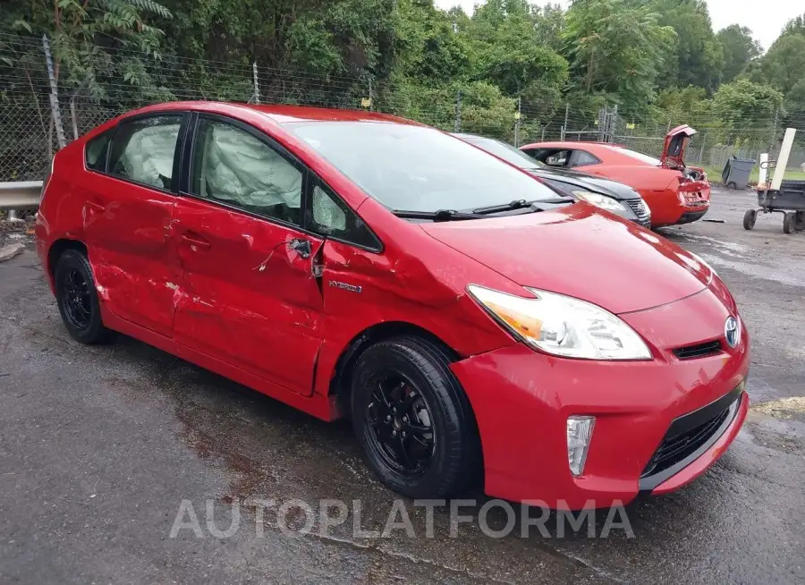 TOYOTA PRIUS 2015 vin JTDKN3DU4F1906244 from auto auction Iaai