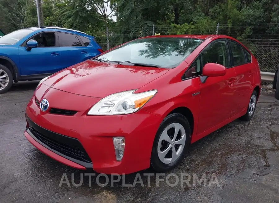 TOYOTA PRIUS 2015 vin JTDKN3DU4F1906244 from auto auction Iaai