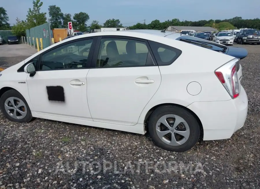 TOYOTA PRIUS 2015 vin JTDKN3DU5F1997962 from auto auction Iaai