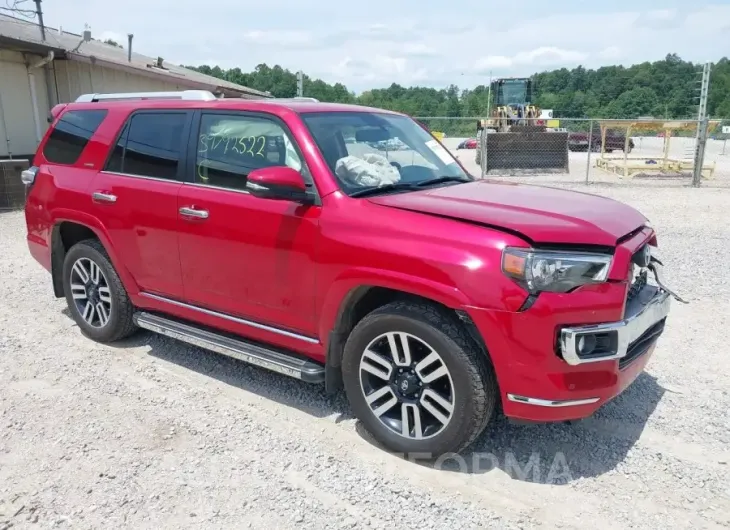 TOYOTA 4RUNNER 2019 vin JTEBU5JR1K5707357 from auto auction Iaai