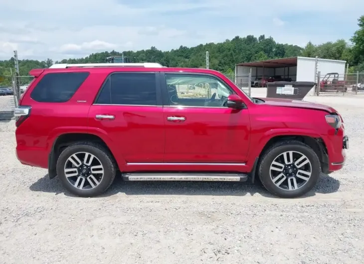 TOYOTA 4RUNNER 2019 vin JTEBU5JR1K5707357 from auto auction Iaai