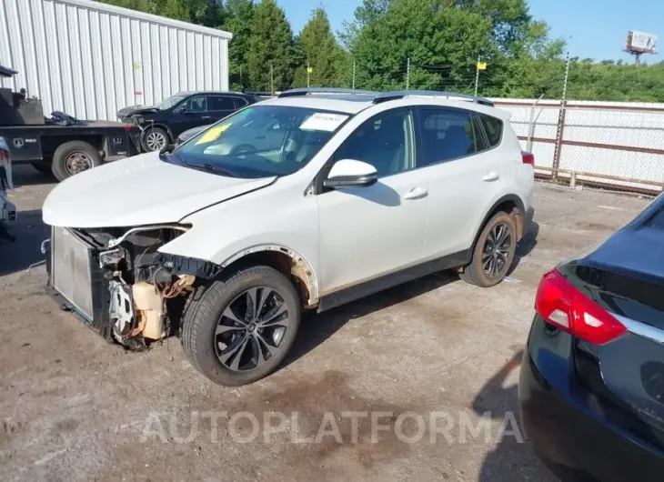 TOYOTA RAV4 2015 vin JTMDFREV1FD124854 from auto auction Iaai