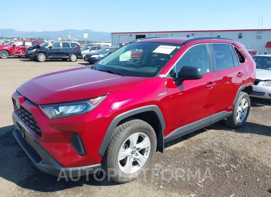 TOYOTA RAV4 HYBRID 2019 vin JTMLWRFV1KD009269 from auto auction Iaai