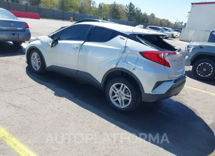 TOYOTA C-HR 2021 vin JTNKHMBX0M1095156 from auto auction Iaai