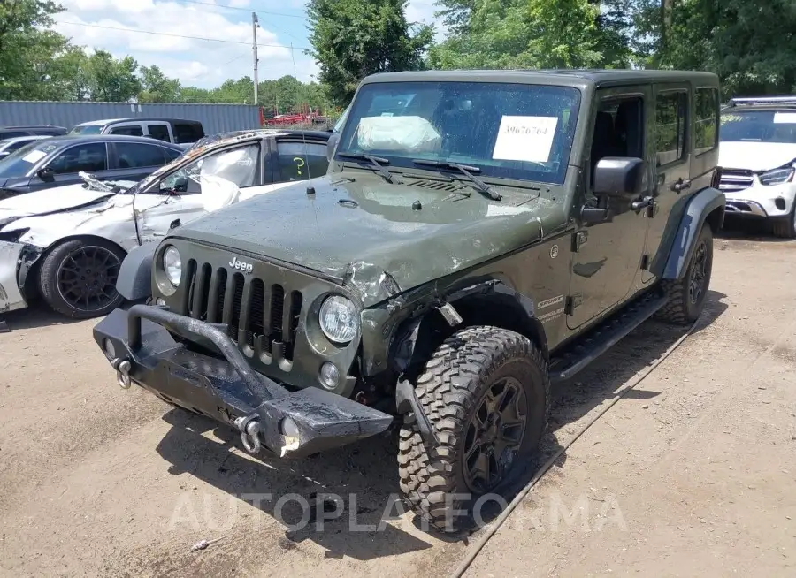 JEEP WRANGLER UNLIMITED 2016 vin 1C4BJWDG9GL145496 from auto auction Iaai