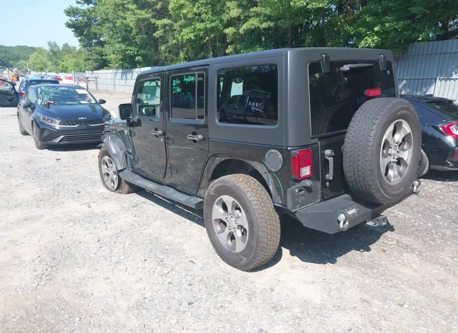 JEEP WRANGLER UNLIMITED 2017 vin 1C4BJWEG4HL573041 from auto auction Iaai