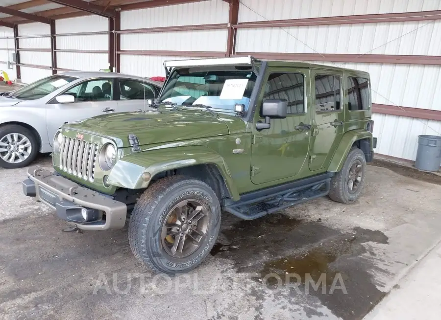 JEEP WRANGLER UNLIMITED 2016 vin 1C4BJWEG8GL296912 from auto auction Iaai