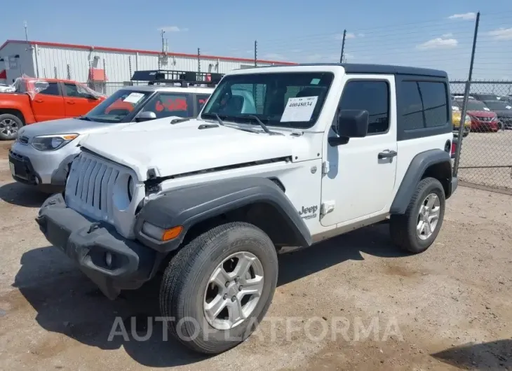 JEEP WRANGLER 2018 vin 1C4GJXAG0JW257920 from auto auction Iaai