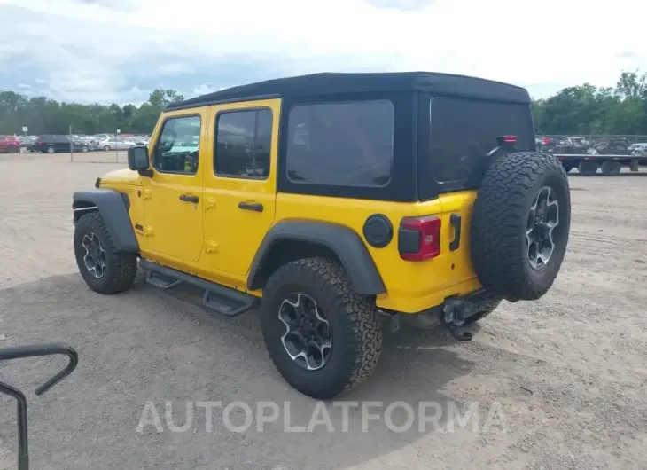 JEEP WRANGLER 2020 vin 1C4HJXDN4LW255153 from auto auction Iaai