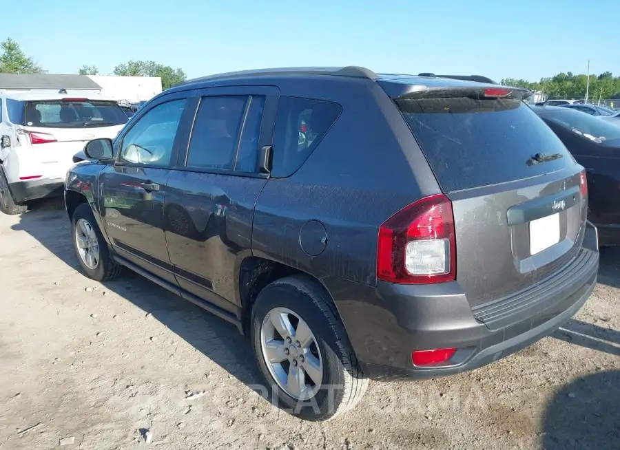 JEEP COMPASS 2017 vin 1C4NJCBB1HD185568 from auto auction Iaai